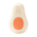 Avocado green pet grooming spray brush with massage nodes and integrated 20ml bottle