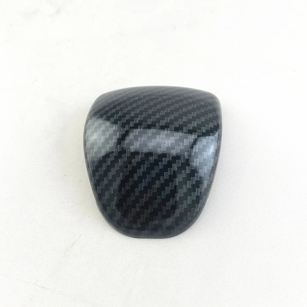 ABS plastic gear shift cover with carbon fibre pattern finish for car interior customisation