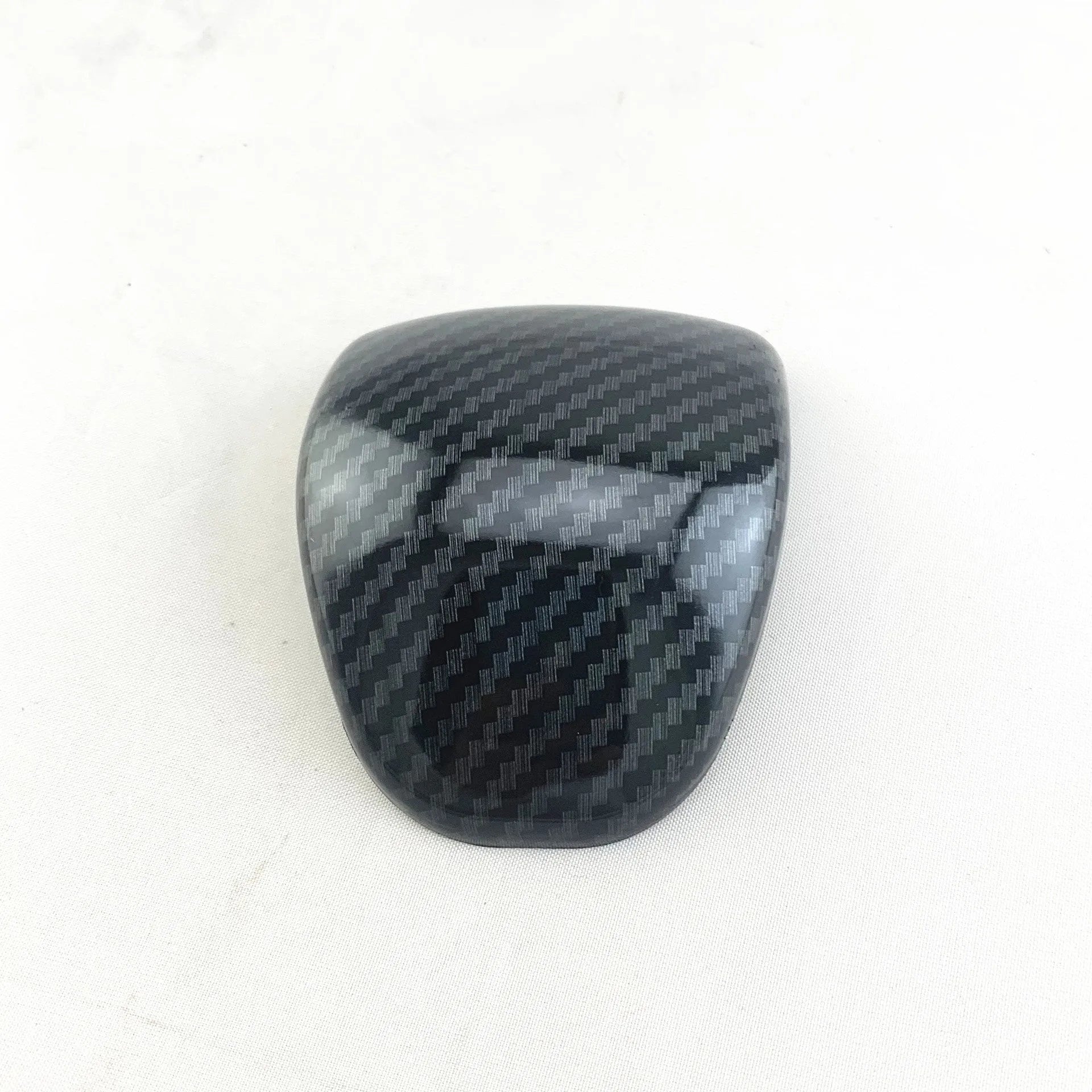 ABS plastic gear shift cover with carbon fibre pattern finish for car interior customisation