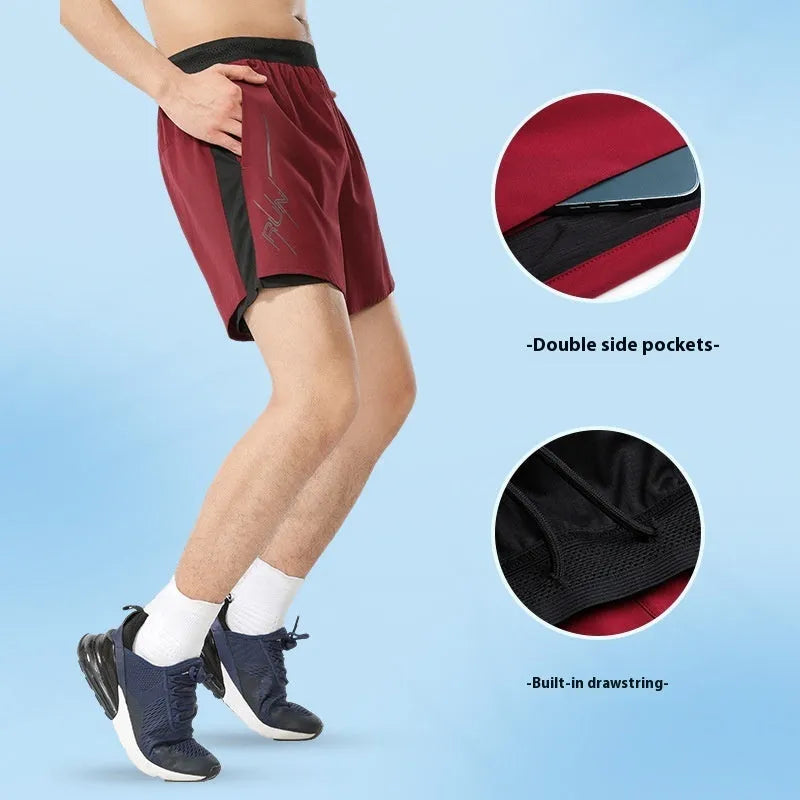 Men's low-waist basketball shorts in polyester fabric shown in multiple colour options