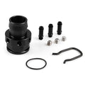 Black and titanium vacuum adapter tee fitting for second generation engine vacuum systems