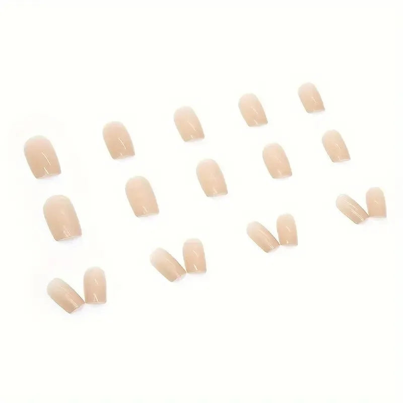 Plastic nail art set in MY119 solid colour for ladies DIY manicure