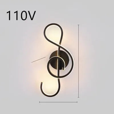 Minimalist Nordic LED wall lamp with silicone shade for bedroom bedside lighting