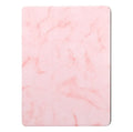 iPad leather tri-fold case in multiple colours showing pen slot and stand function