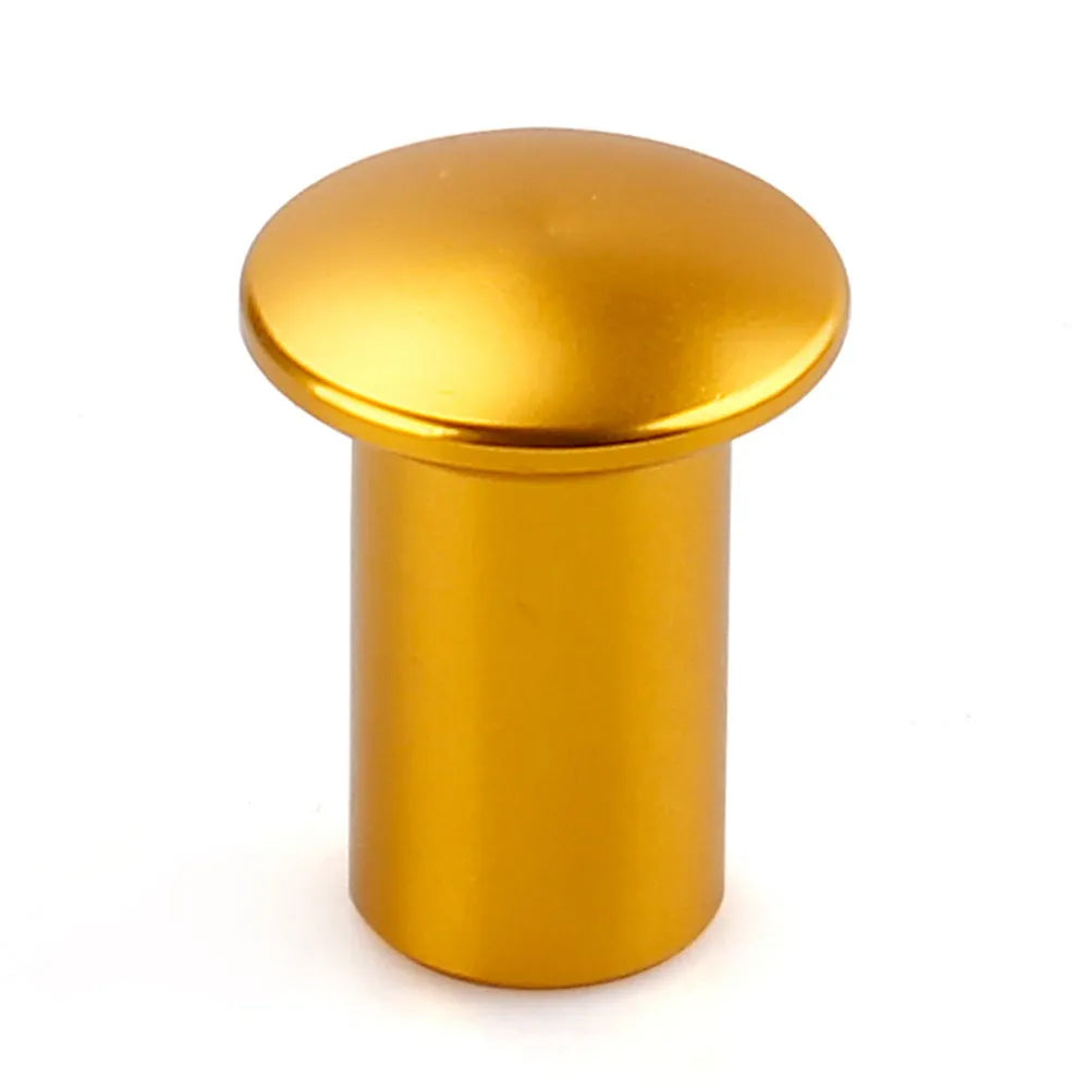 Aluminium alloy drift handbrake cap in five metallic colour options for universal car modification