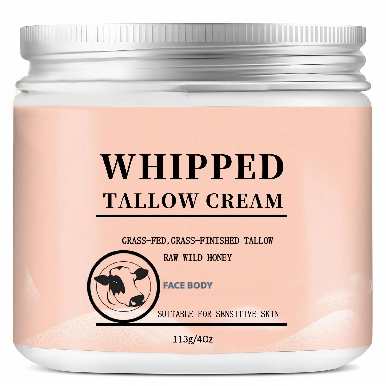 113g jar of moisturising facial cream for dryness relief and all skin types