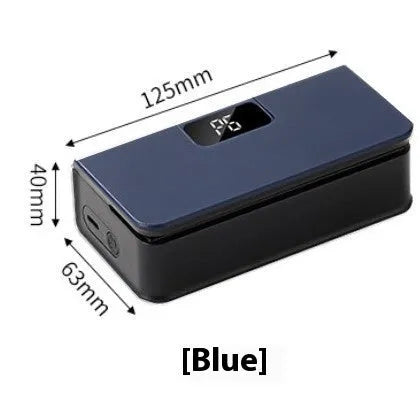 Blue and white portable mini handheld heat sealing machine for plastic bags