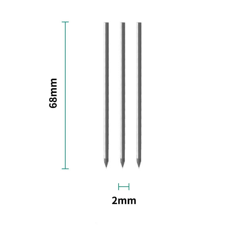 Set of three 6-hole loose leaf notebook refills: ballpoint, pencil, and plastic types with metal pen cores on Zodiac Forest paper.
