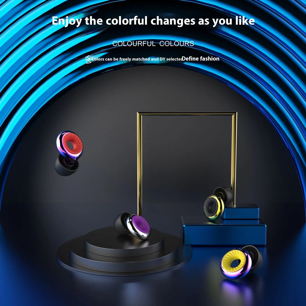 Noise reduction sleep earplugs with storage box and spare ear caps in five colour options