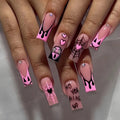 Sweet Cool Series ladies' detachable plastic Halloween armour set with Love pattern, square shape, in colour XXS247.
