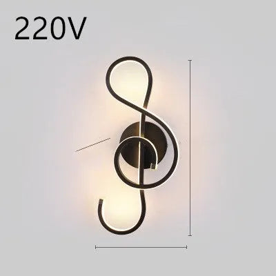 Minimalist Nordic LED wall lamp with silicone shade for bedroom bedside lighting
