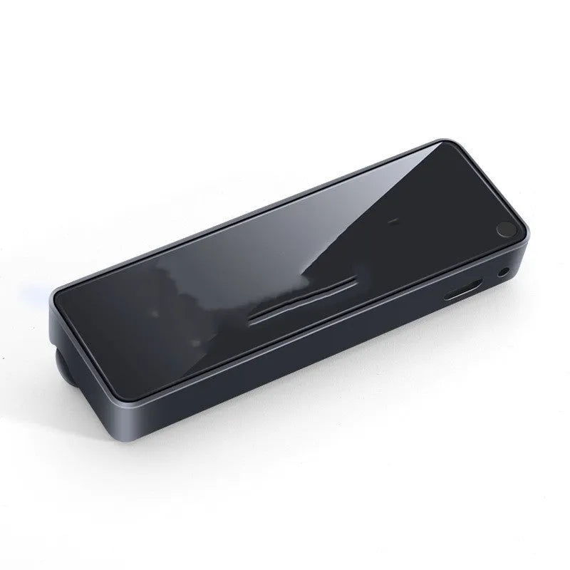 Black LED car air outlet perfume with ambient lighting and fragrance sticks