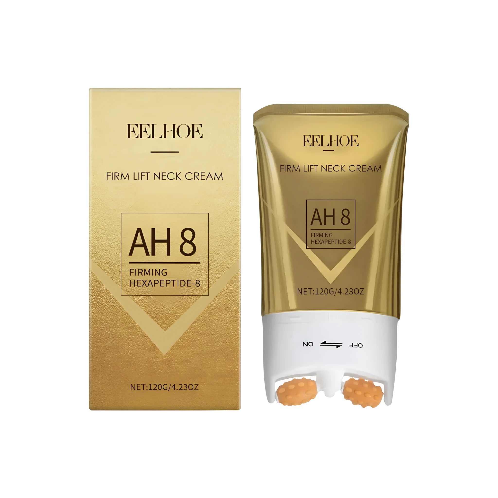 Firm Lift Neck Cream 120g pump container with peptide formula