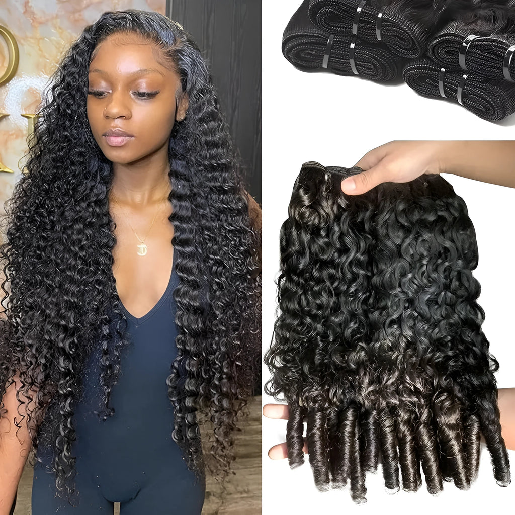 15A human hair weft in colour 1B hand woven for hair extensions available in 8 to 30 inch lengths