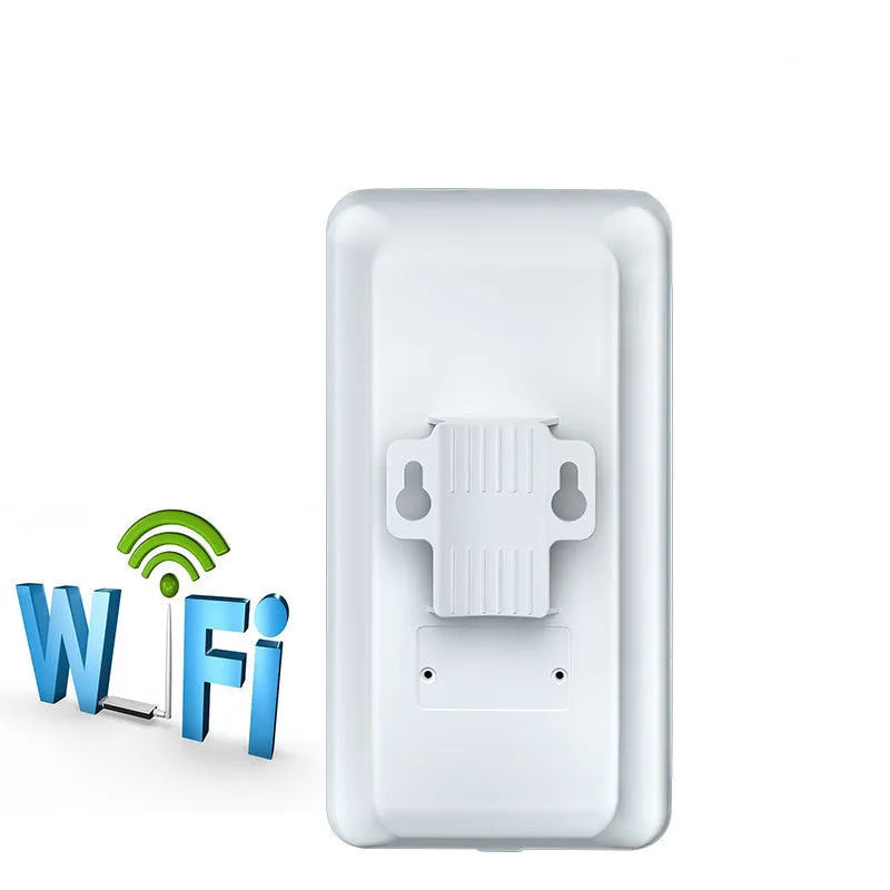 White 4G LTE outdoor CPE router with 300Mbps speed and VPN firewall support for wireless internet