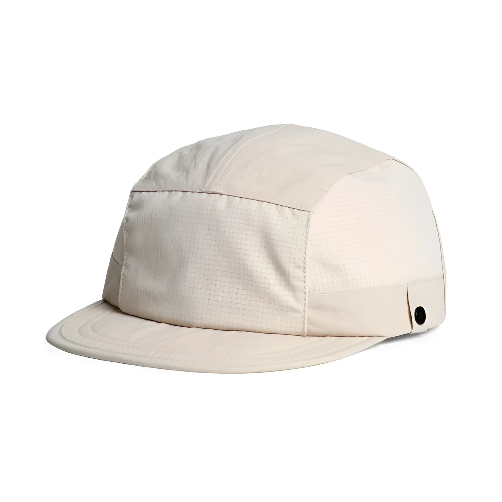 Polyester dome bucket hat in army green colour, size M for 56-58cm head circumference.