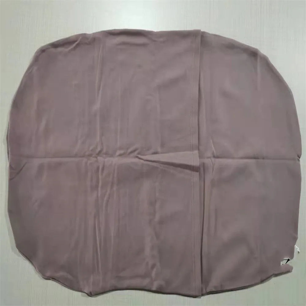 Portable cotton baby nest crib measuring 75x45cm with PP cotton filler in beige colour