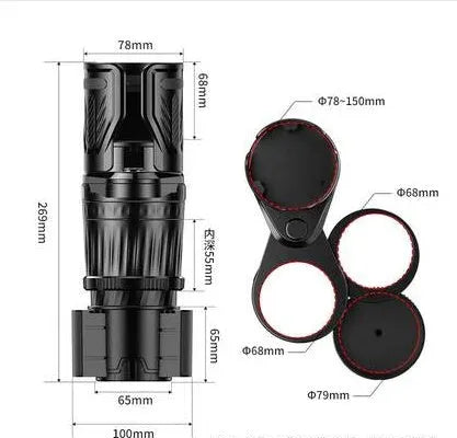 Carbon black adjustable car cup holder with retractable base for 6.5-10 cm drink bottles