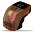 Intelligent electric knee massager with USB charging port in white colour