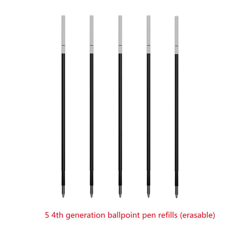 Set of three 6-hole loose leaf notebook refills: ballpoint, pencil, and plastic types with metal pen cores on Zodiac Forest paper.
