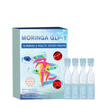 Bottle of appetite suppressant drops with mint extract and vitamin B1 for dietary support