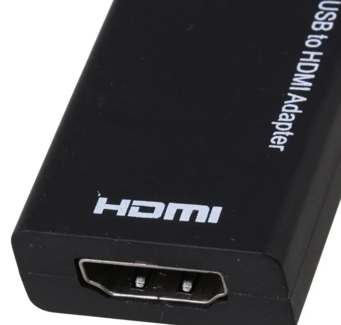 Black DisplayPort to HDMI adapter cable with 12cm length for smart phone and TV connection