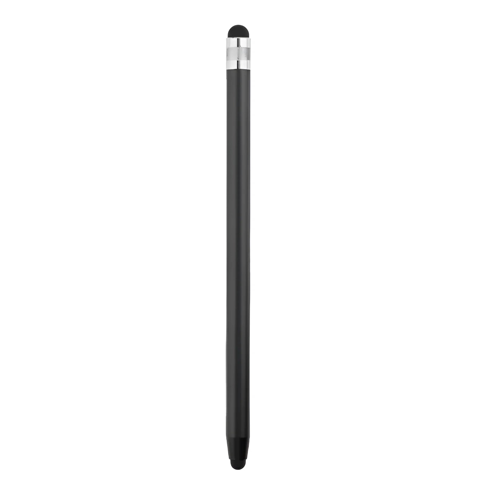 WK128 metal capacitive stylus pen with double silicone tips for tablet and smartphone drawing