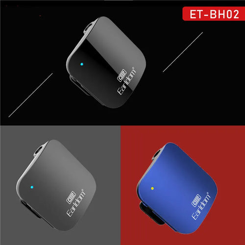 Bluetooth lavalier running headset with clip attachment and multiple colour options