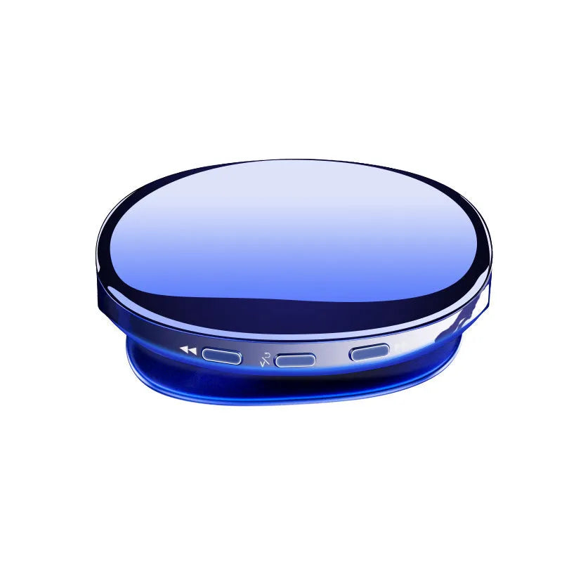Bluetooth MP4 music player in black, blue, or rose gold with OLED screen