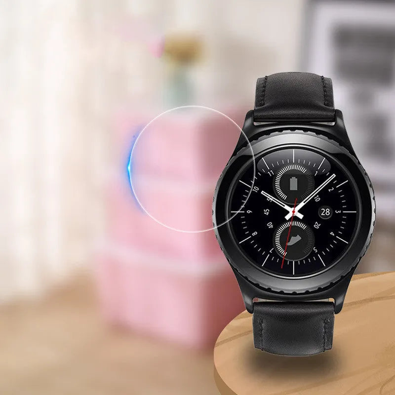 Transparent tempered glass full screen protector film for Samsung Galaxy Watch Active smartwatch