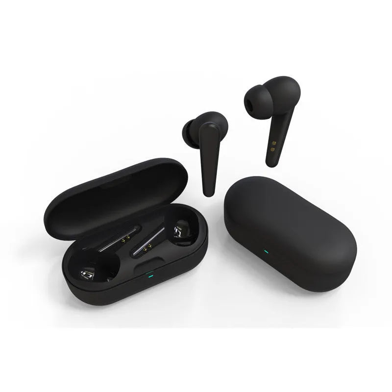 ANC wireless headphones in five colours with earplug design and Bluetooth 5.0