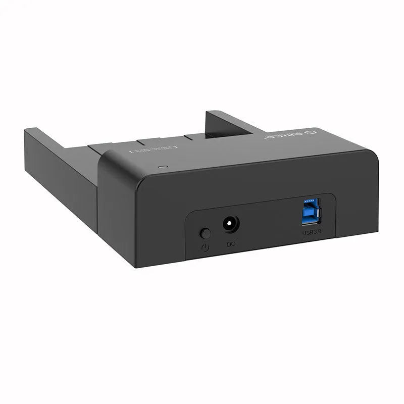 Black universal mobile hard disk box for 2.5 inch SATA drives with USB data cable