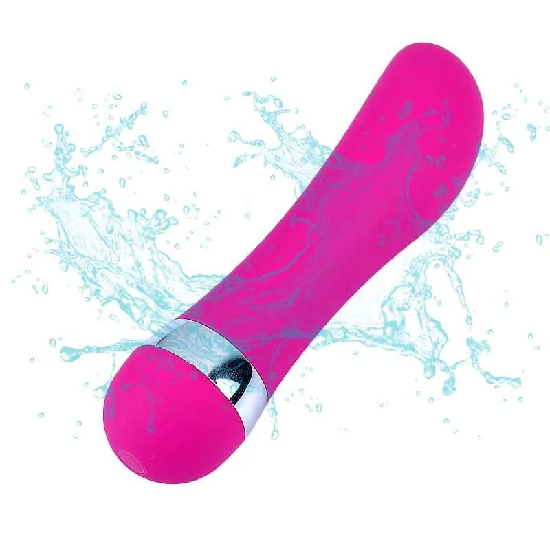 Realistic dildo mini vibrator showing six different style options for vaginal and anal stimulation