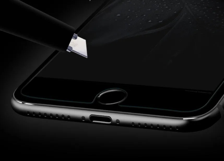Tempered glass anti-spy screen protector for iPhone XS Max with privacy filter