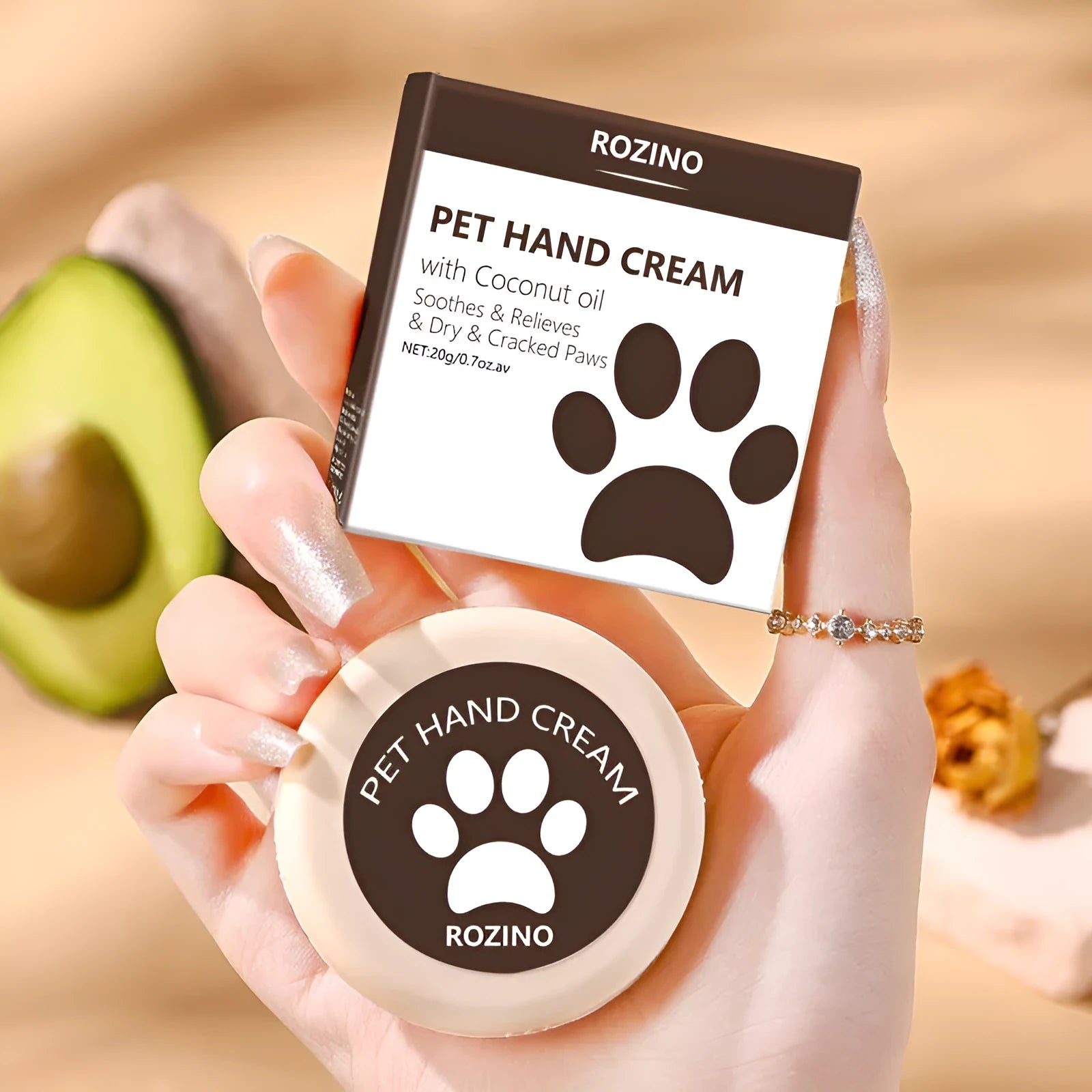 20g pet hand cream lotion for dogs and cats with glycerin moisturising formula