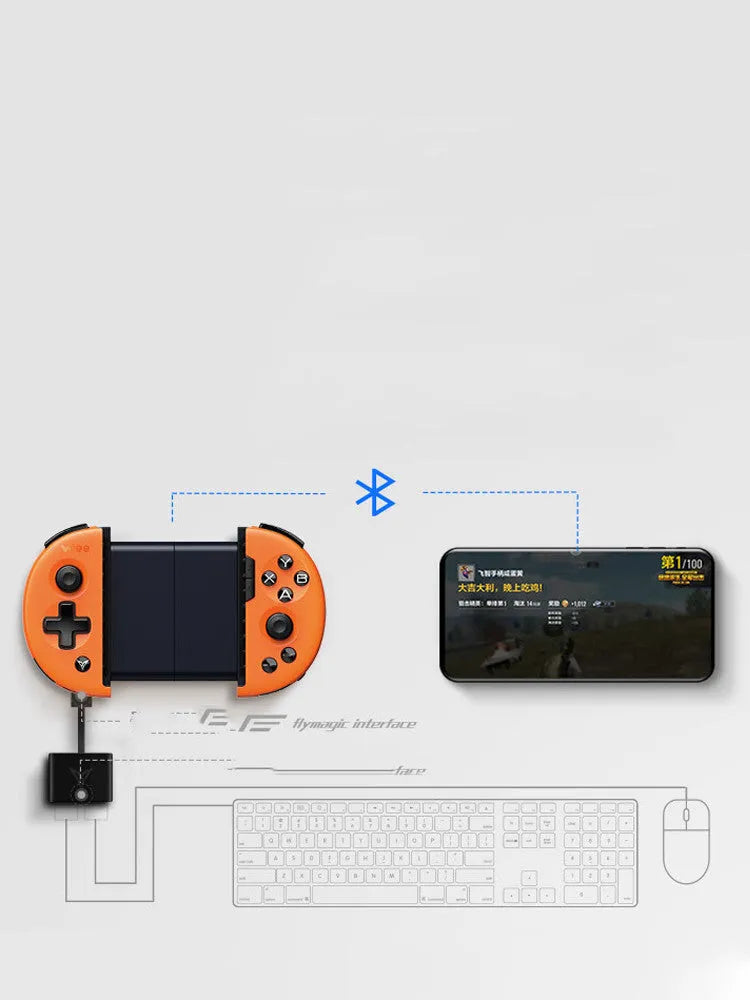Feizhi Wee2t Kart mobile game controller in plastic construction with USB connection