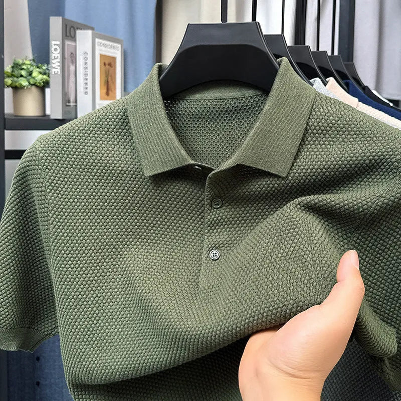 Loose fit pure cotton short sleeve sweater pullover in six colour options