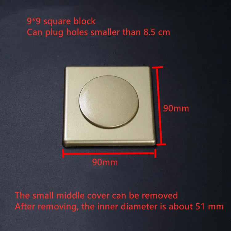 Decorative ABS plastic cover ring with 3M adhesive for concealing wall holes and cable ports