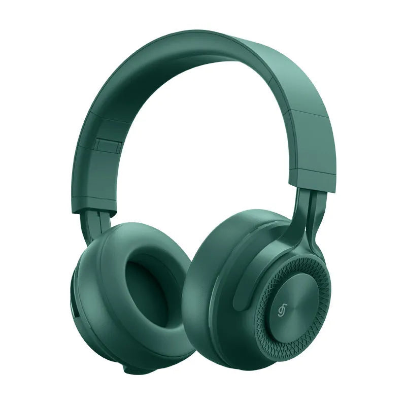 Sports wireless Bluetooth headset in black, green, grey, or red colours with 18-hour battery