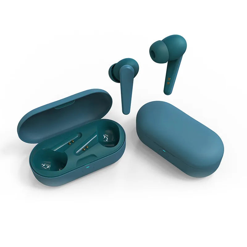 ANC wireless headphones in five colours with earplug design and Bluetooth 5.0