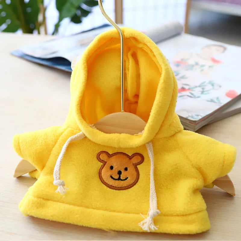 A blue cloth pet hoodie sweater for dogs or cats, shown on a mannequin.
