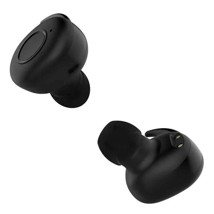Wireless Bluetooth sports earbuds in black, green, red, and white colours showing in-ear design.