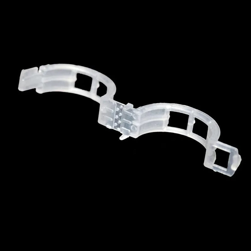 50 plastic grafting clips for tomato plant and garden vine support in random colours