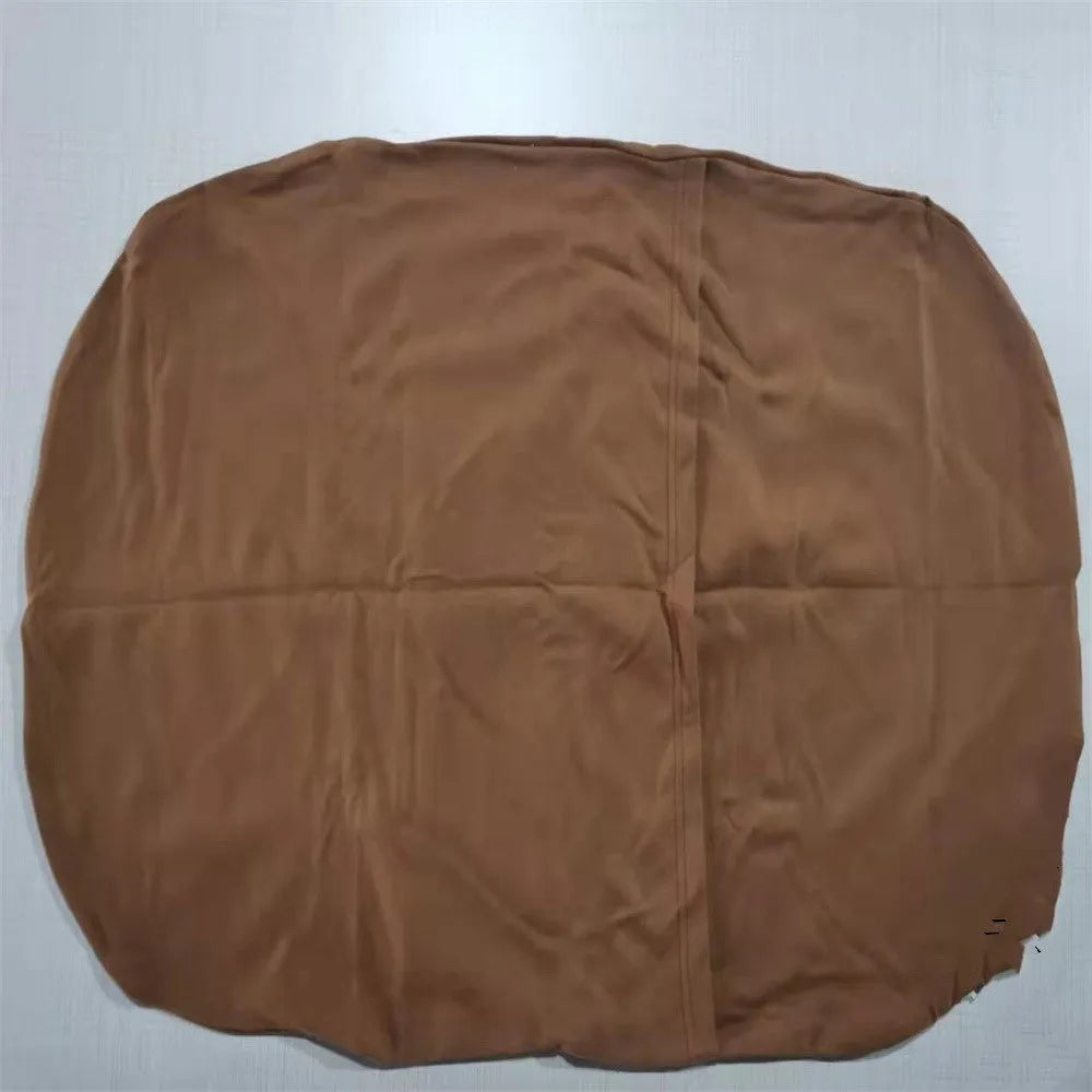 Portable cotton baby nest crib measuring 75x45cm with PP cotton filler in beige colour