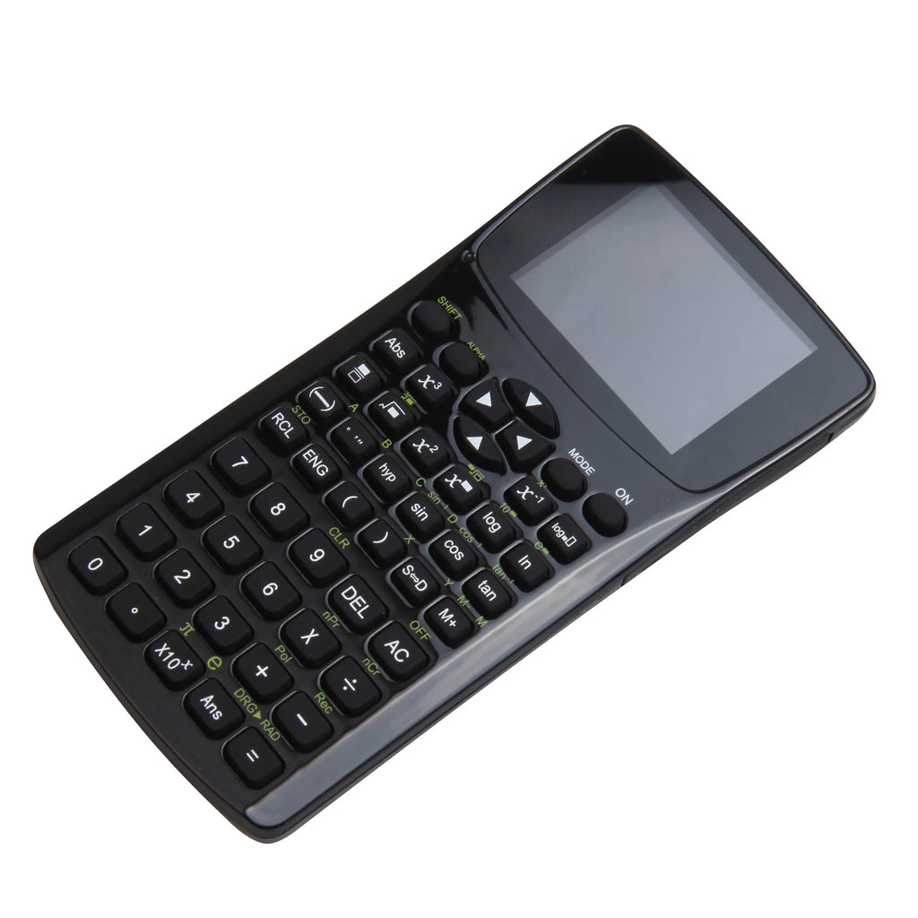 Black multifunctional e-book reader with 2.8cm screen displaying text, featuring adjustable strap and media playback controls.