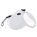 Automatic telescopic traction rope for pets, ABS retractable dog lead, 140x168mm, Footprint and Dog Head designs