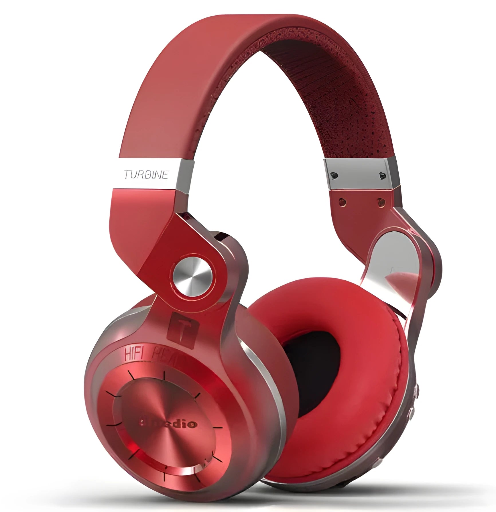 Bluedio T2 Plus Bluetooth wireless headphones in black, blue, red, or white colour options