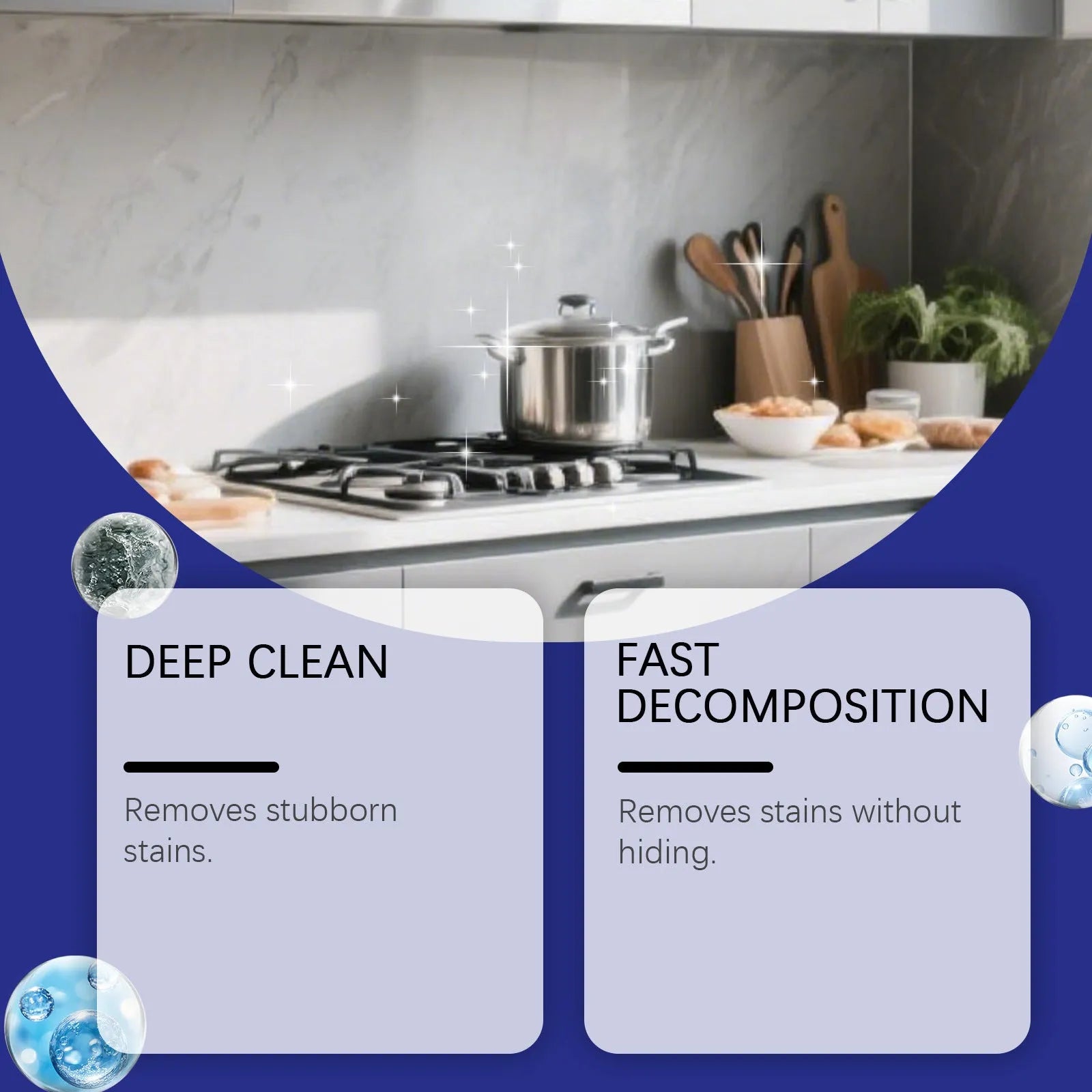 237ml multi purpose decontamination gel in tube for kitchen and bathroom cleaning