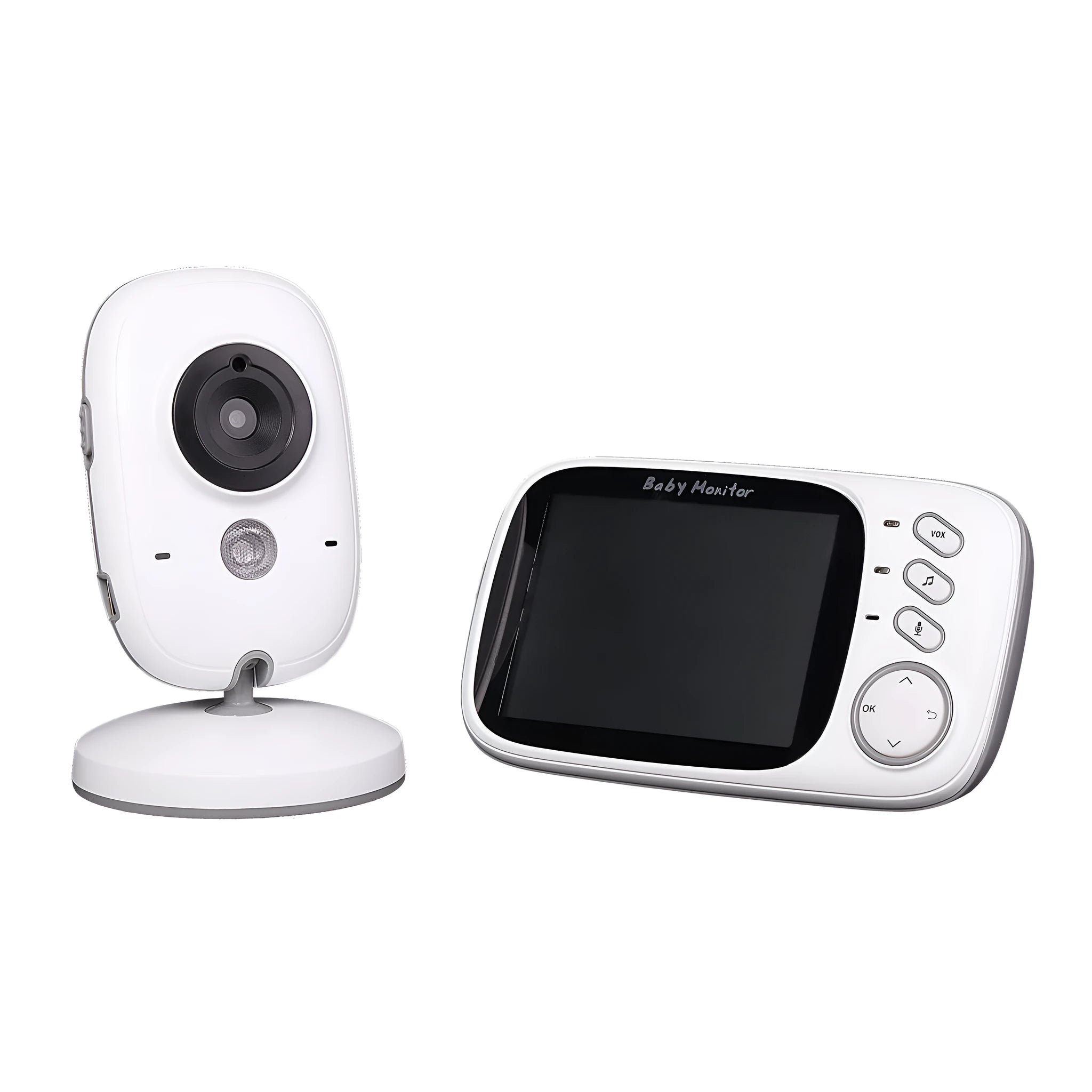 VB603 digital baby monitor and camera unit with 3.2-inch colour screen and night vision