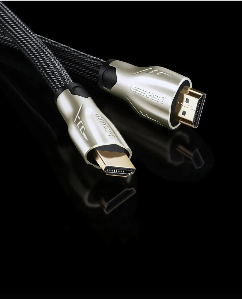 5 metre HDMI cable with gold-plated connectors and black PVC outer cover